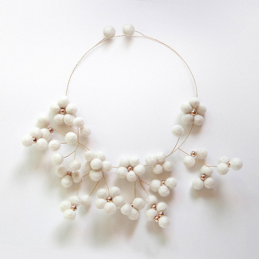 Necklace Sakura Ivory