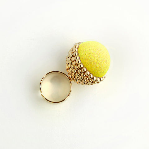 Ring CHAMPAGNE Mimosa