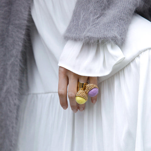 Ring CHAMPAGNE Lavender