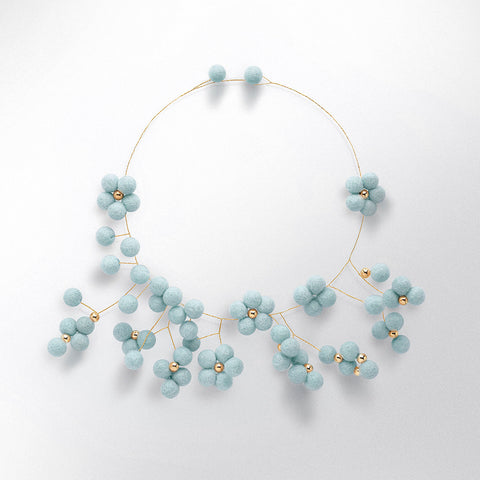 Necklace SAKURA Sky Blue