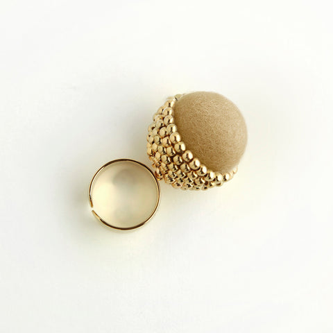 Ring CHAMPAGNE Beige