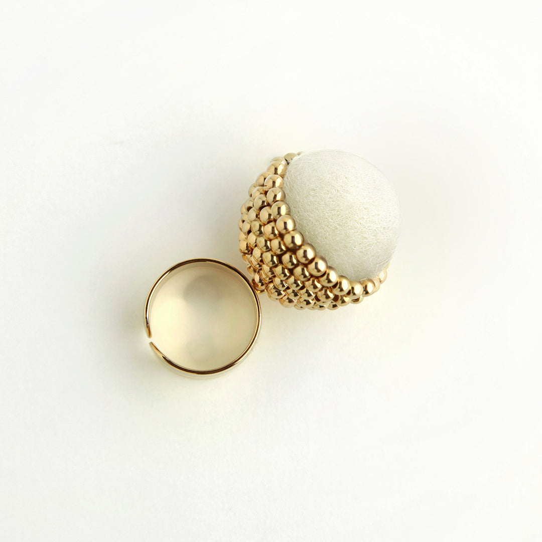 Ring CHAMPAGNE Ivory